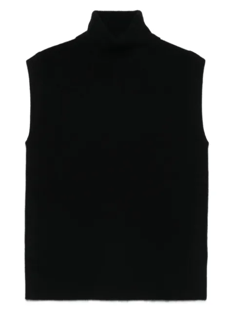 JOSEPH sleeveless turtleneck vest 