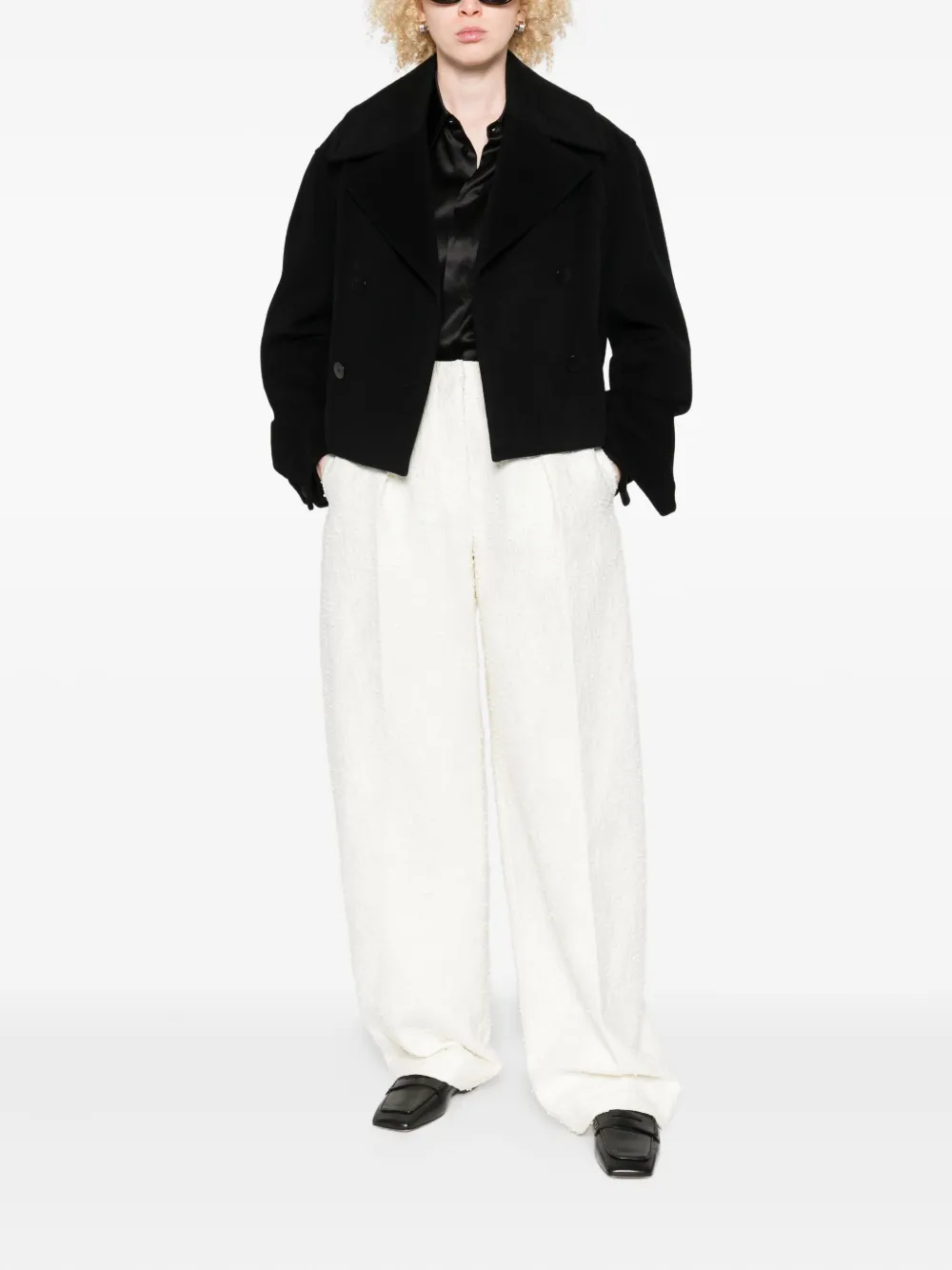 JOSEPH double-breasted cropped jacket | Cropped Jackets | Image 2