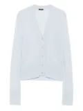 JOSEPH button-front long-sleeve cardigan - Blue