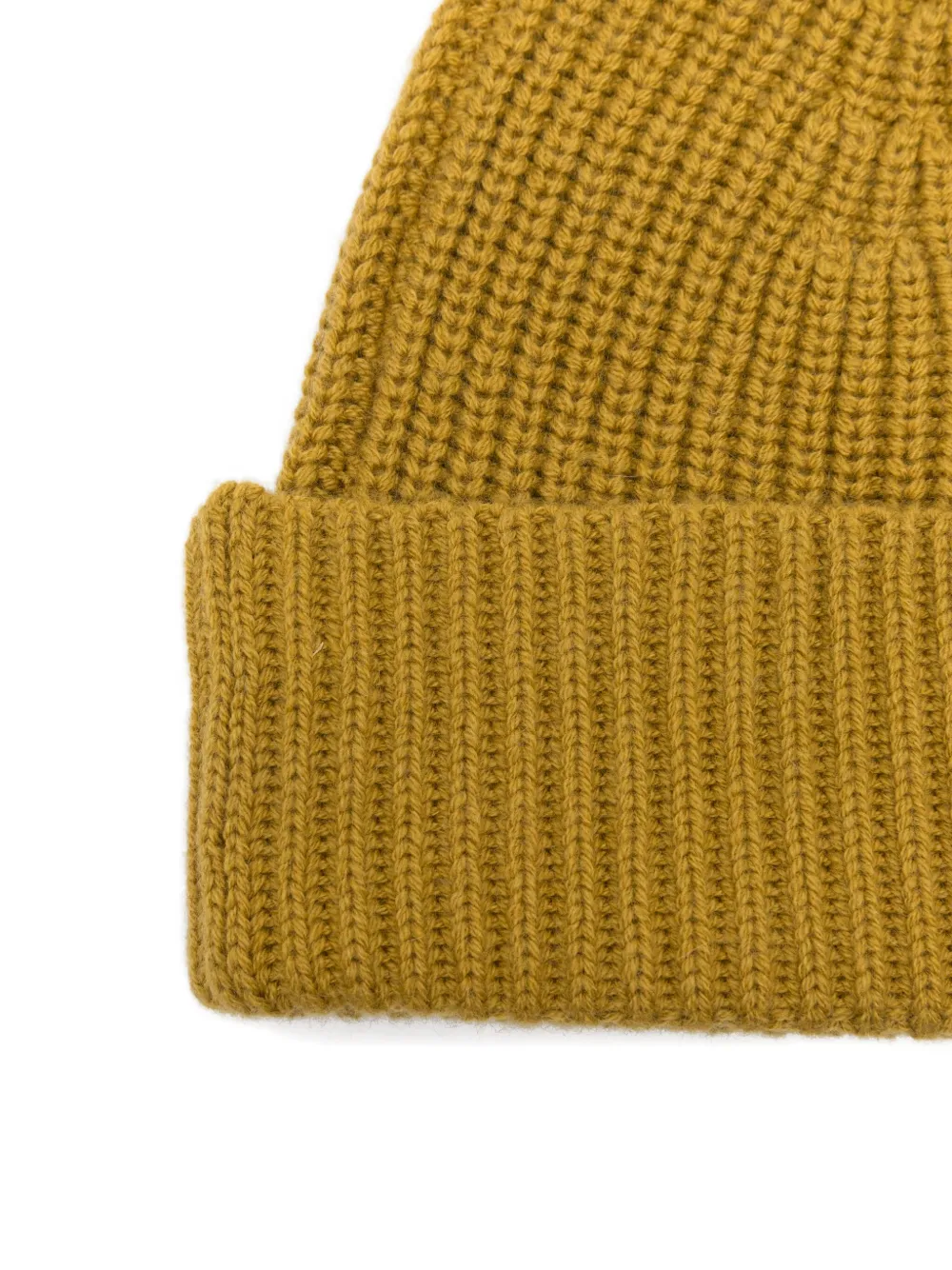 Joseph Ribbed Beanie In Yellow