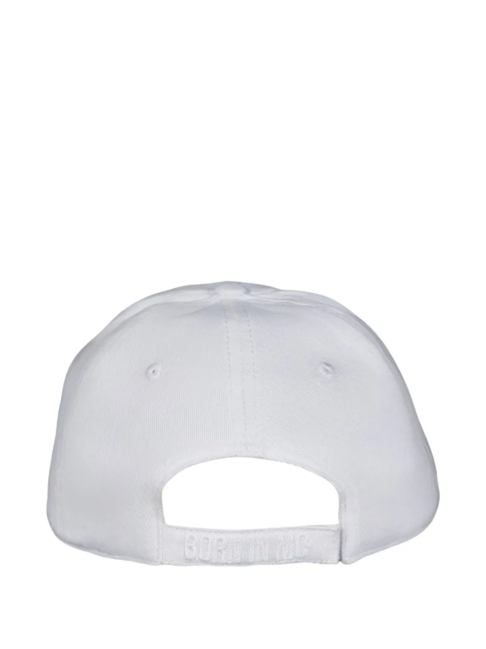 BEEFBAR palm-tree embroidered baseball cap - Wit