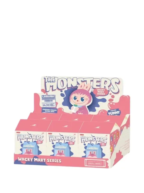 Pop Mart llavero Labubu The Monsters Wacky Mart Series Squishy