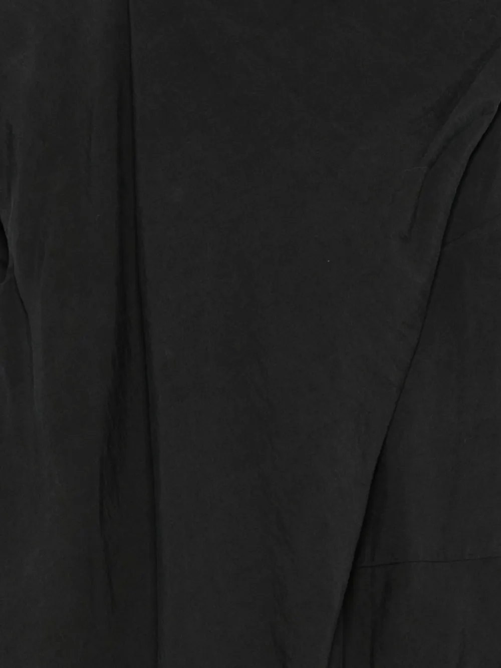 Christian Wijnants Daju gedrapeerde asymmetrische jurk Zwart