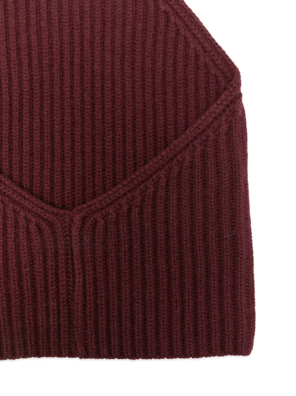 Christian Wijnants Kapri knitted beanie - Rood