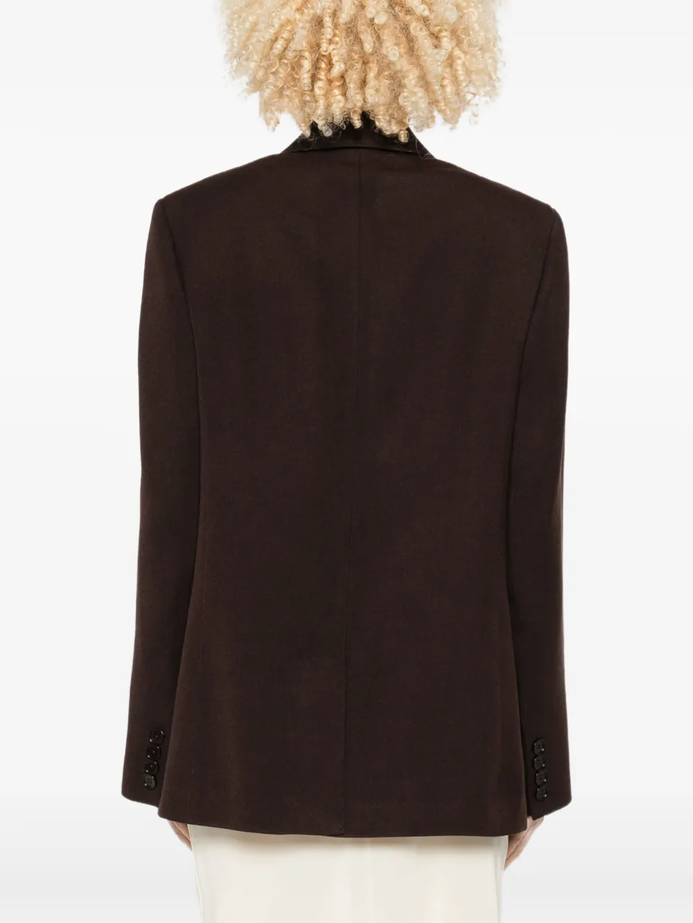Christian Wijnants Blazer met dubbele rij knopen Bruin