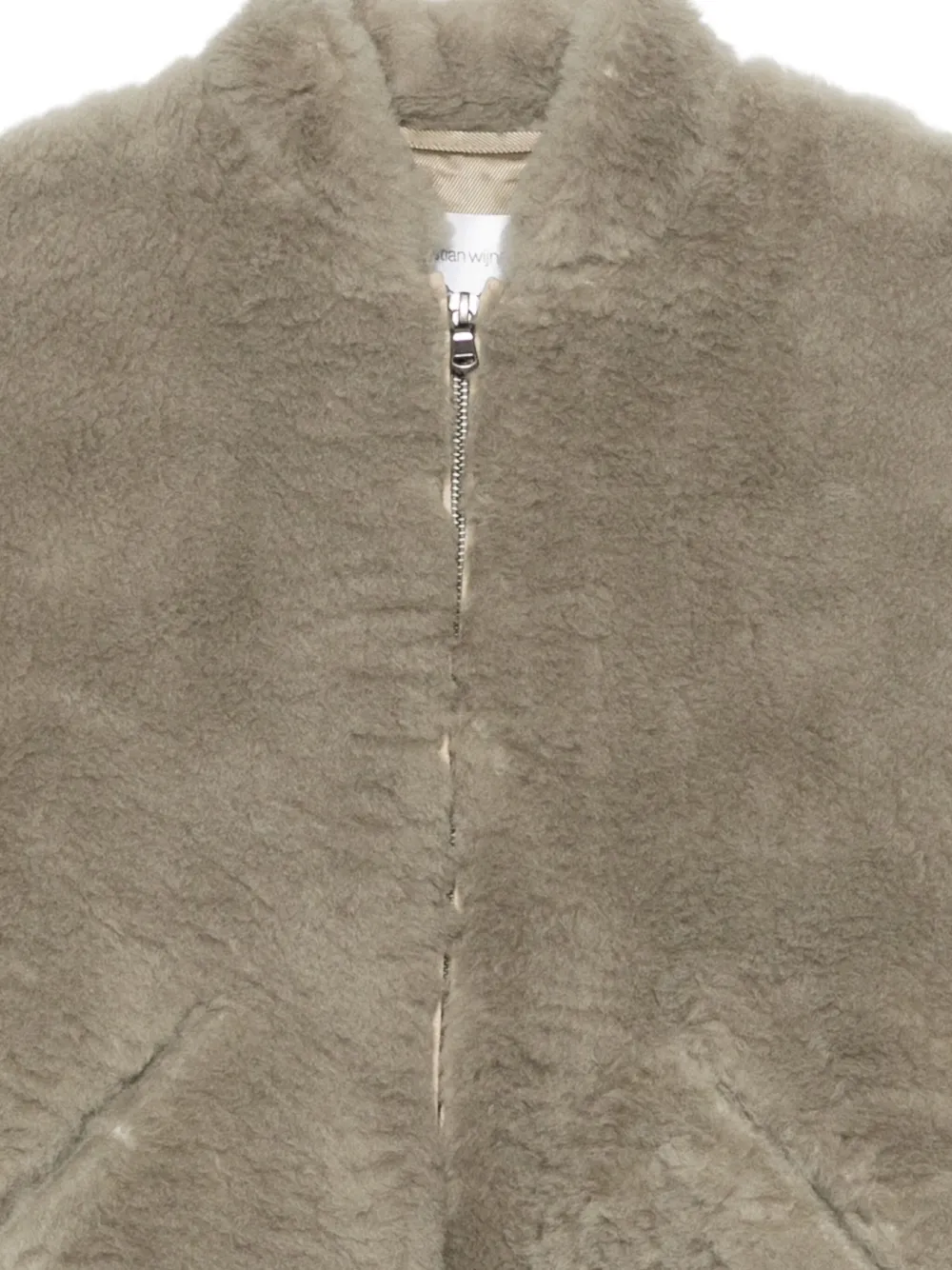 Christian Wijnants Juli jack met rits Beige