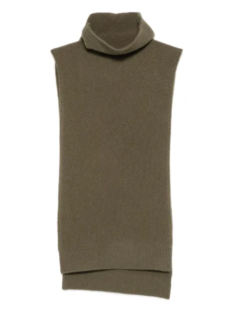 Christian Wijnants turtleneck sleeveless top