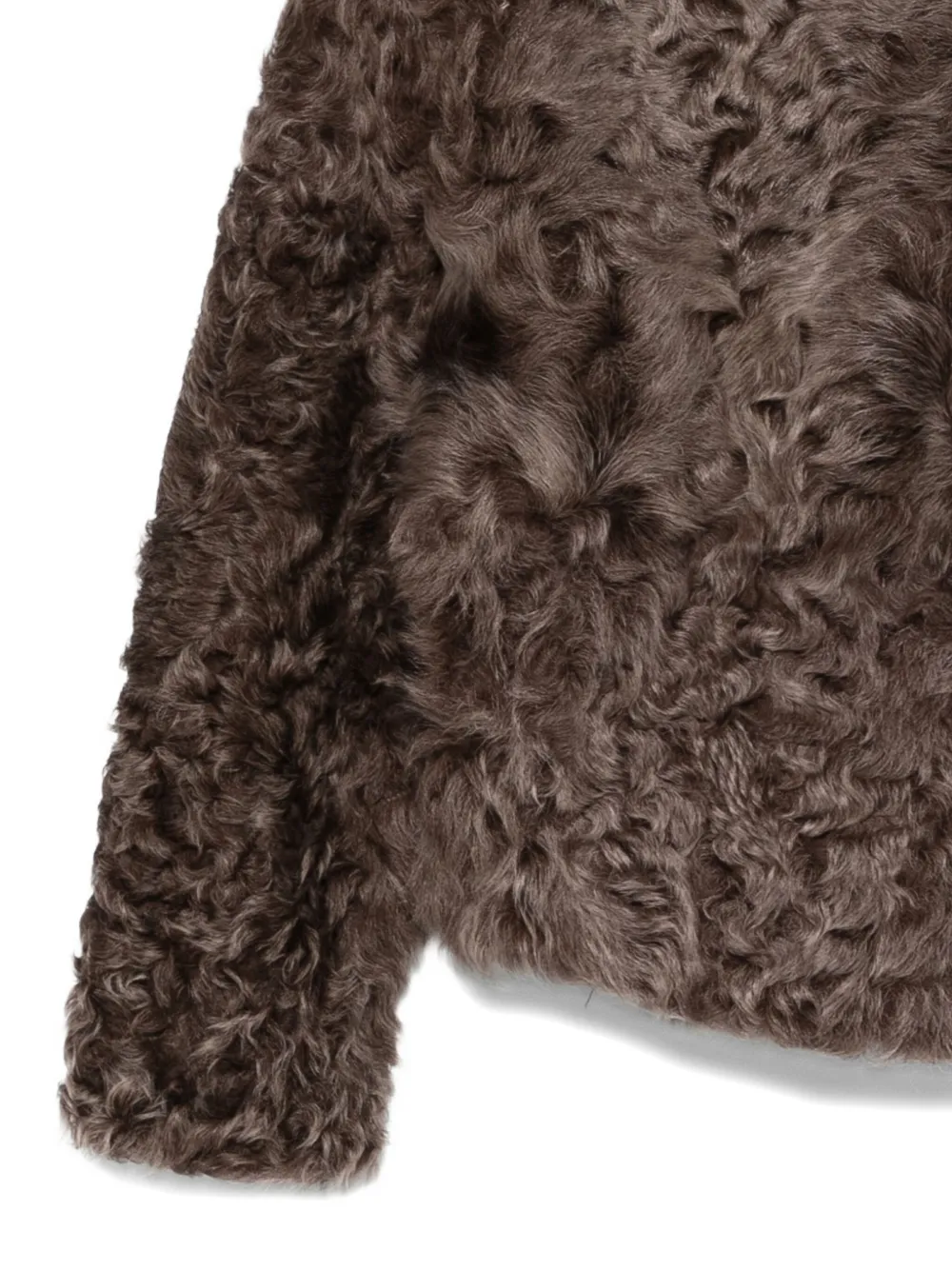 Hugenberg Hooded Zip-up Jacket In Brown