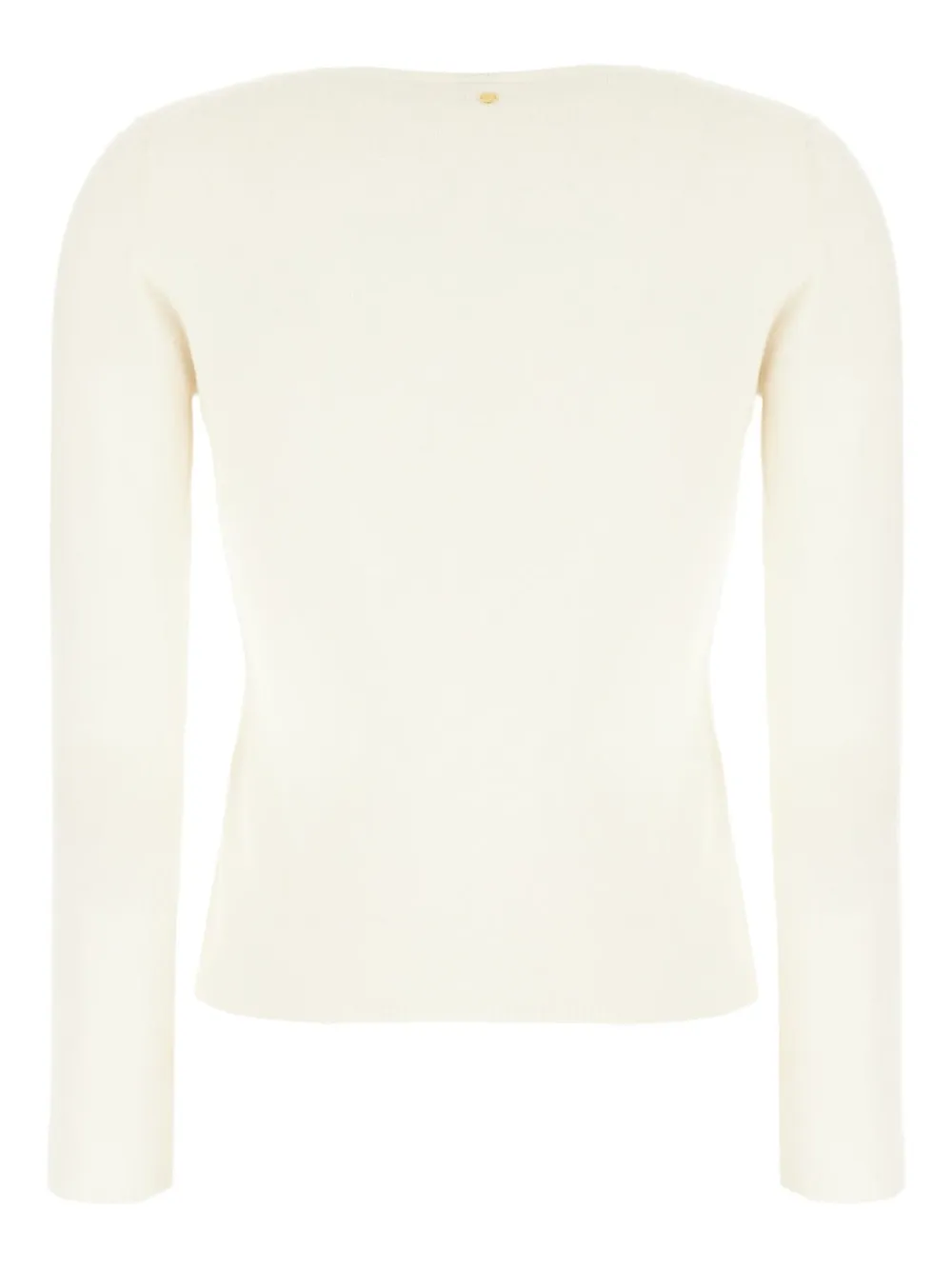 Andrè Maurice Cashmere Sweater In White