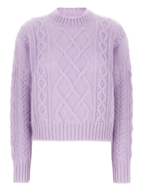 ANDRÈ MAURICE cable-knit sweater