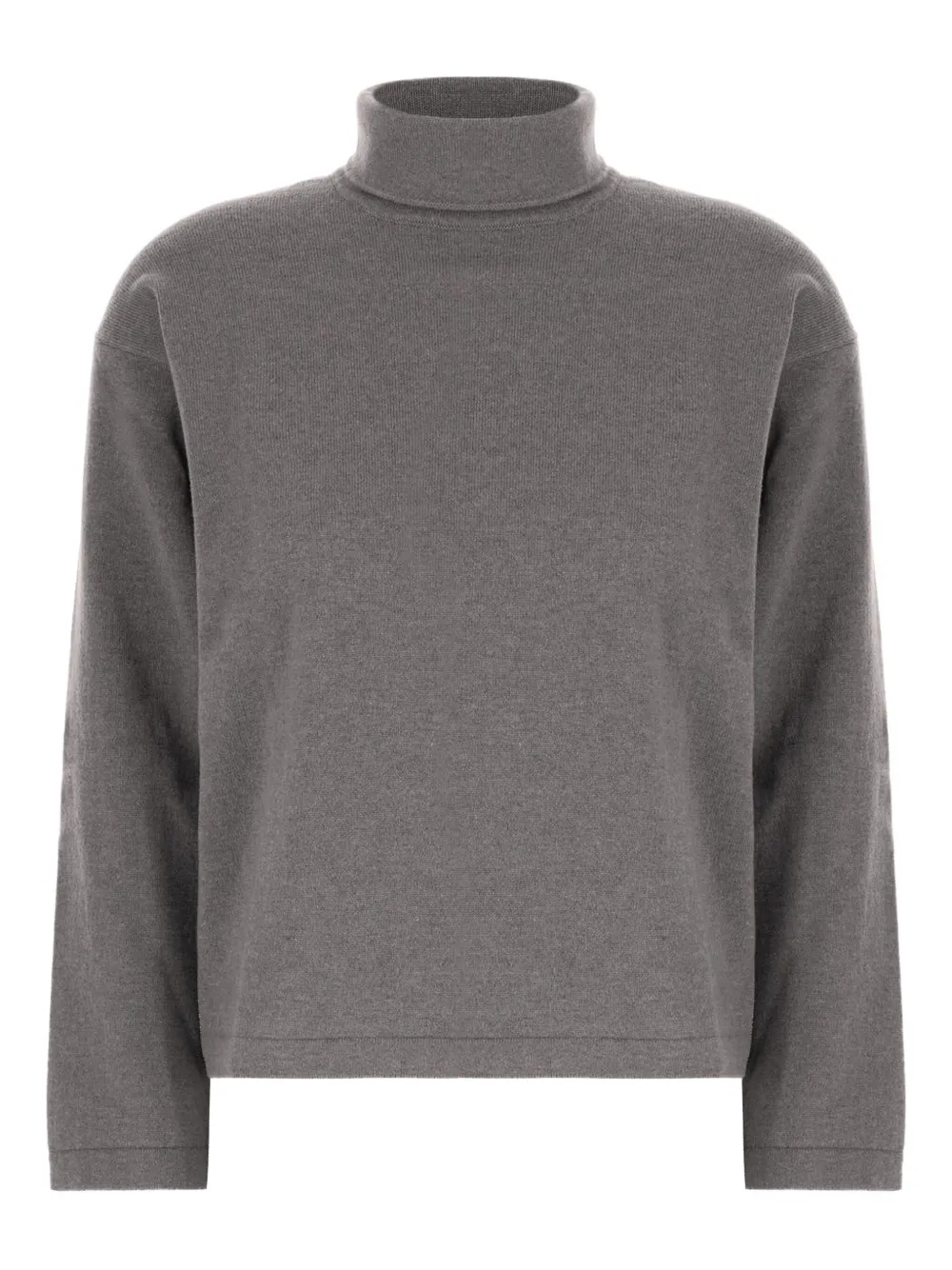 Andrè Maurice Turtleneck Cashmere Sweater In Gray