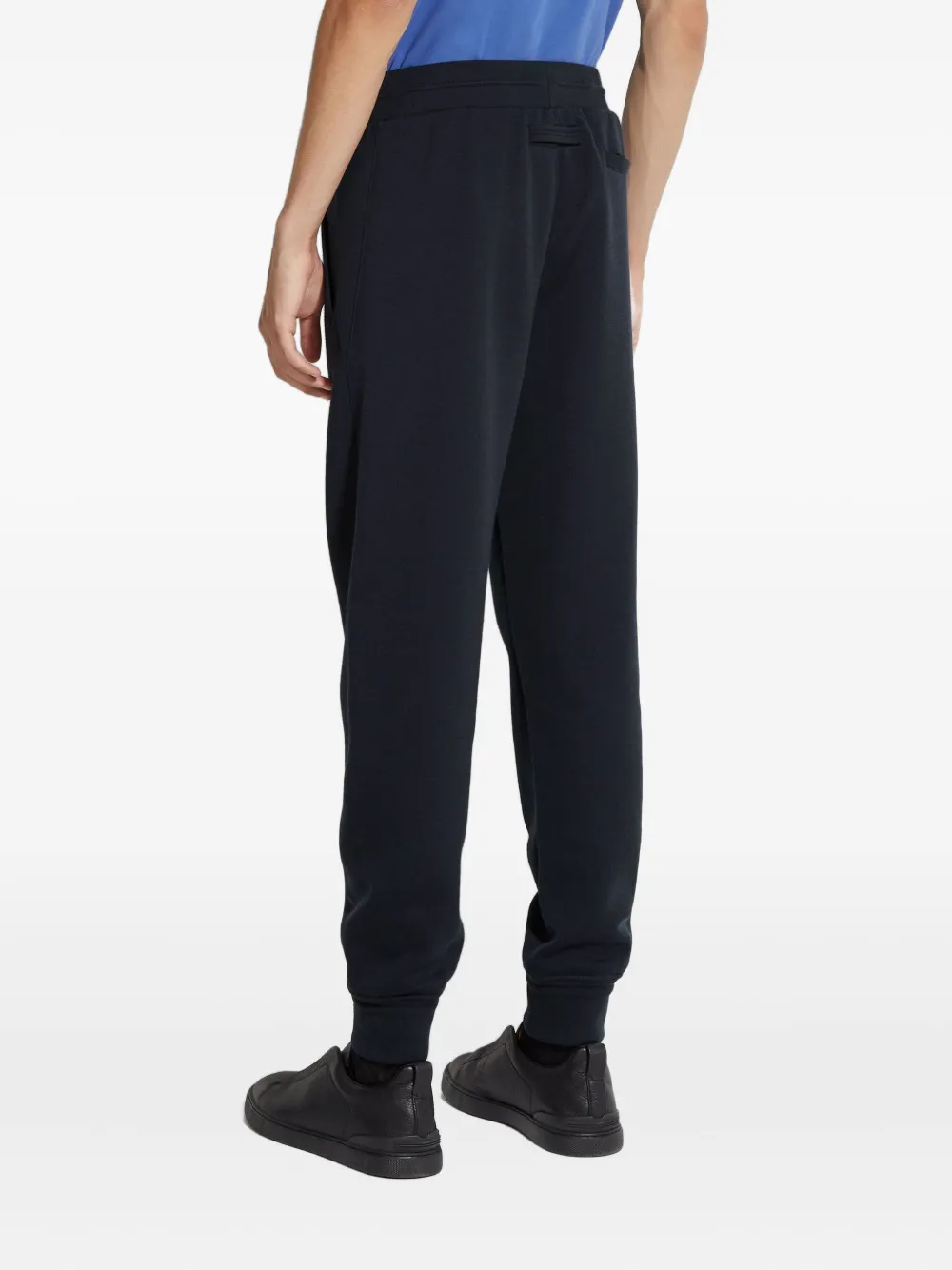 Zegna Broek met trekkoord Blauw