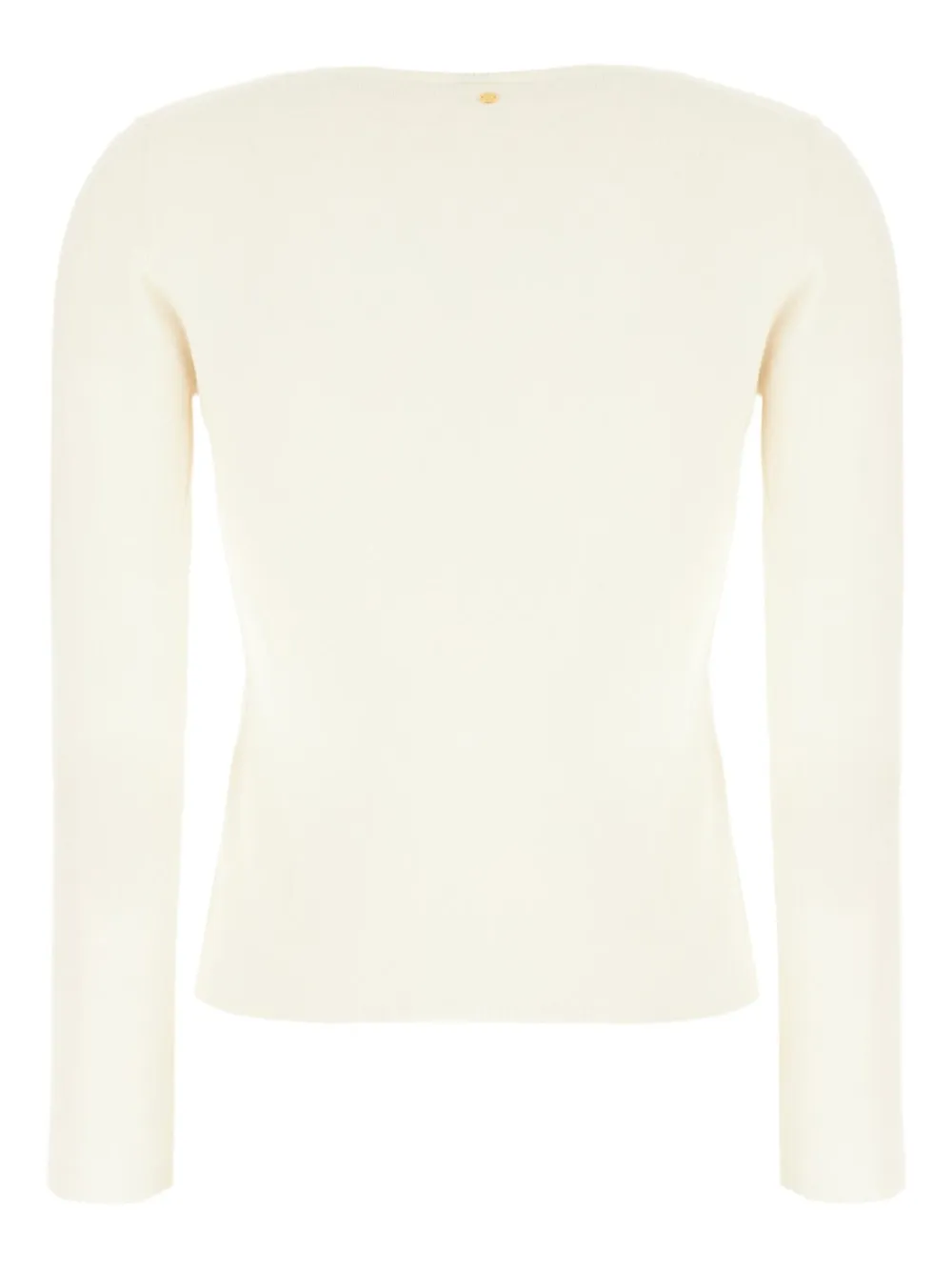 Andrè Maurice Cashmere Sweater In White