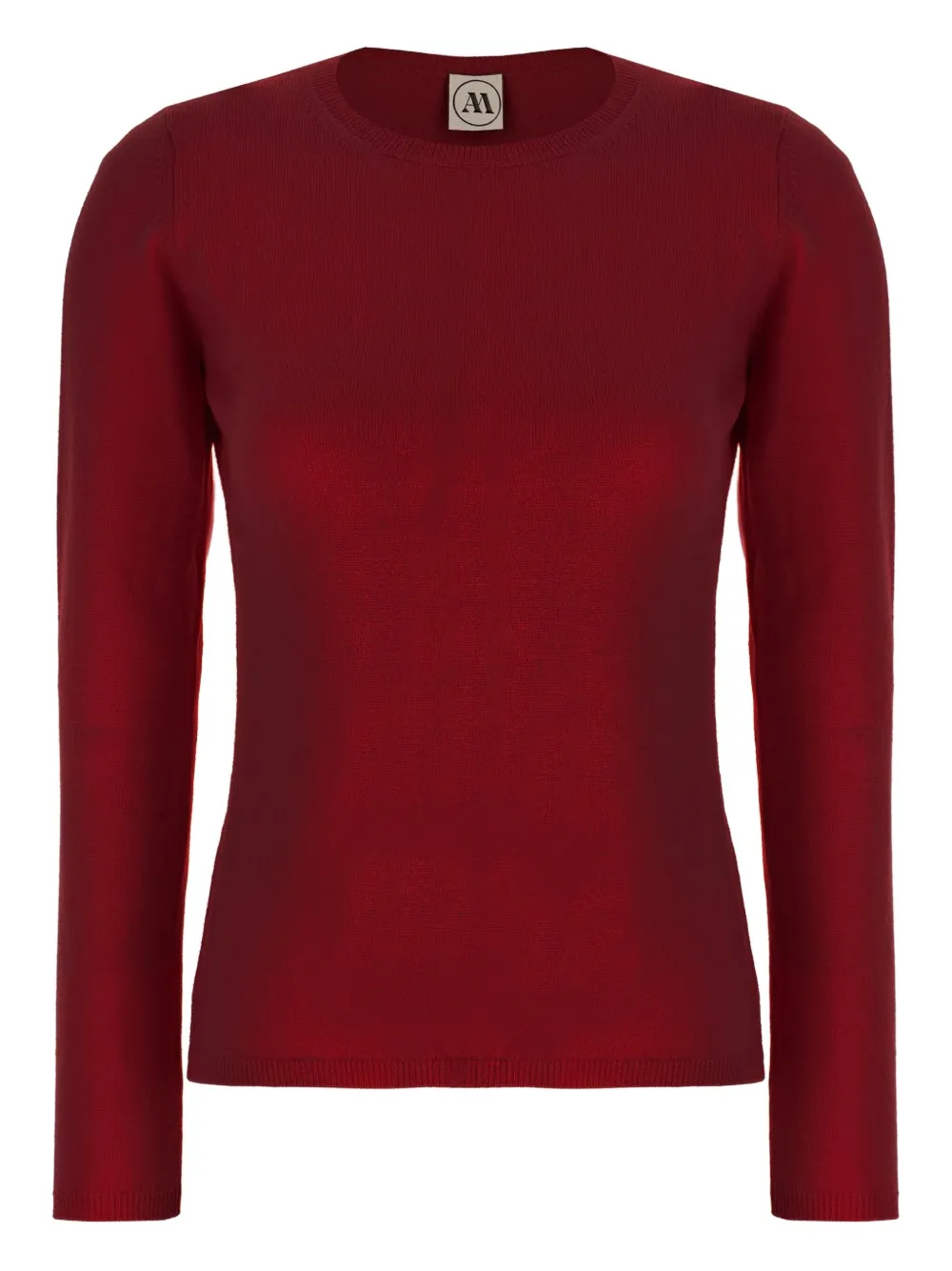 Andrè Maurice Cashmere Sweater In Red