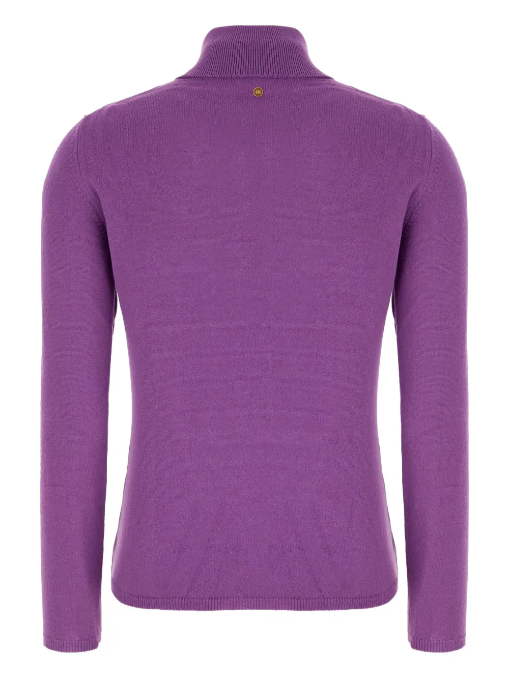 Andrè Maurice Turtleneck Cashmere Sweater In Purple