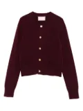 Hugenberg button patch-pocket cardigan - Red