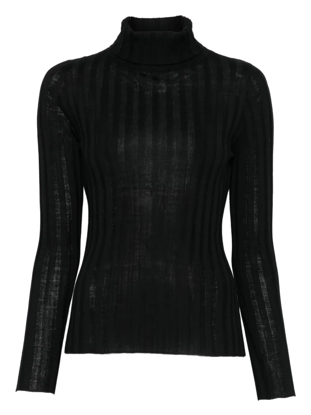 Hugenberg ribbed turtleneck sweater | Black | Image 1
