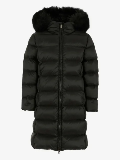 Colmar Kids fur-trimmed quilted jacket