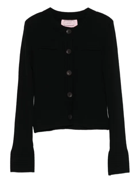 Hugenberg ribbed button cardigan