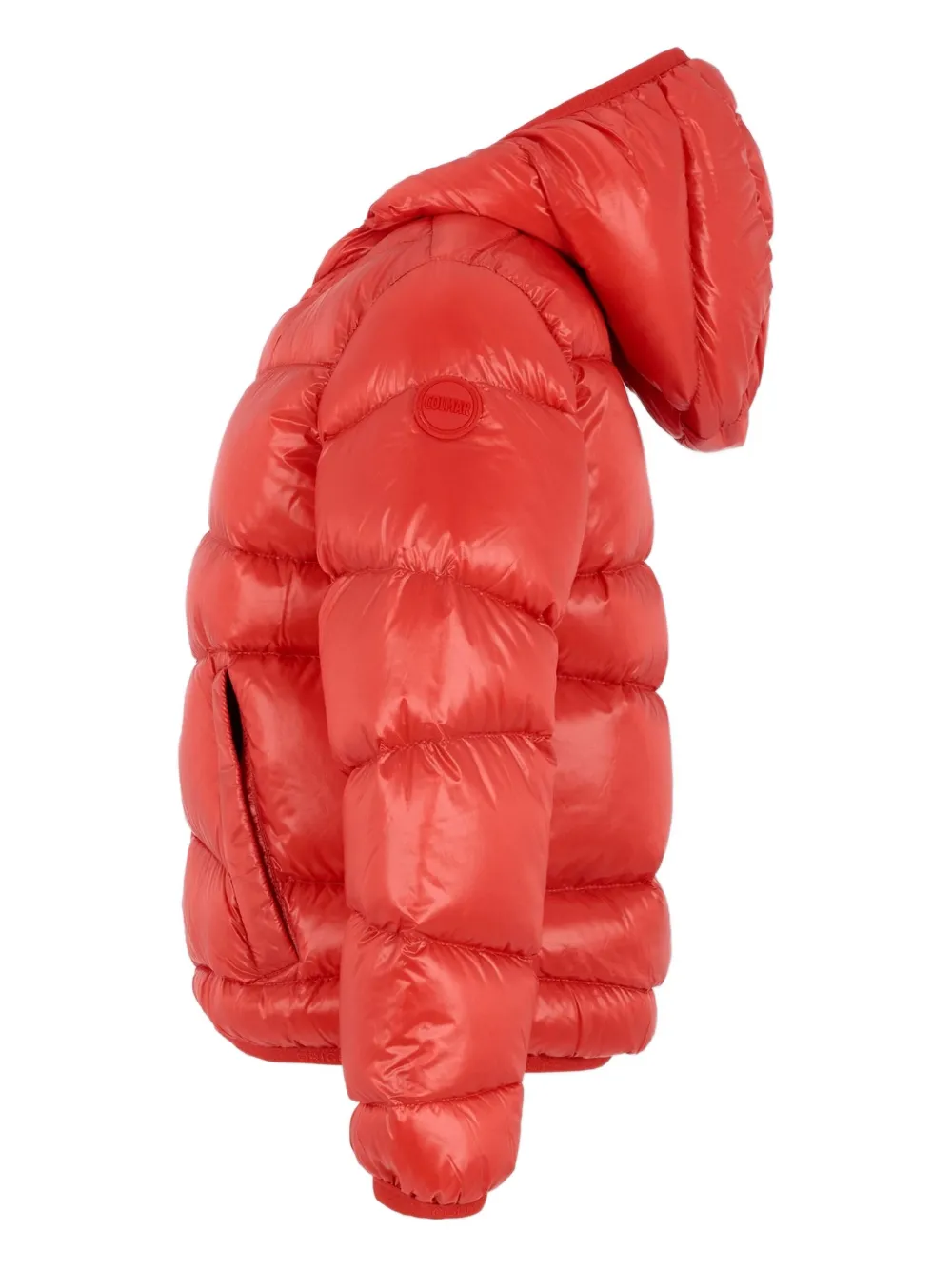Colmar Hooded Puffer Jacket In Orange