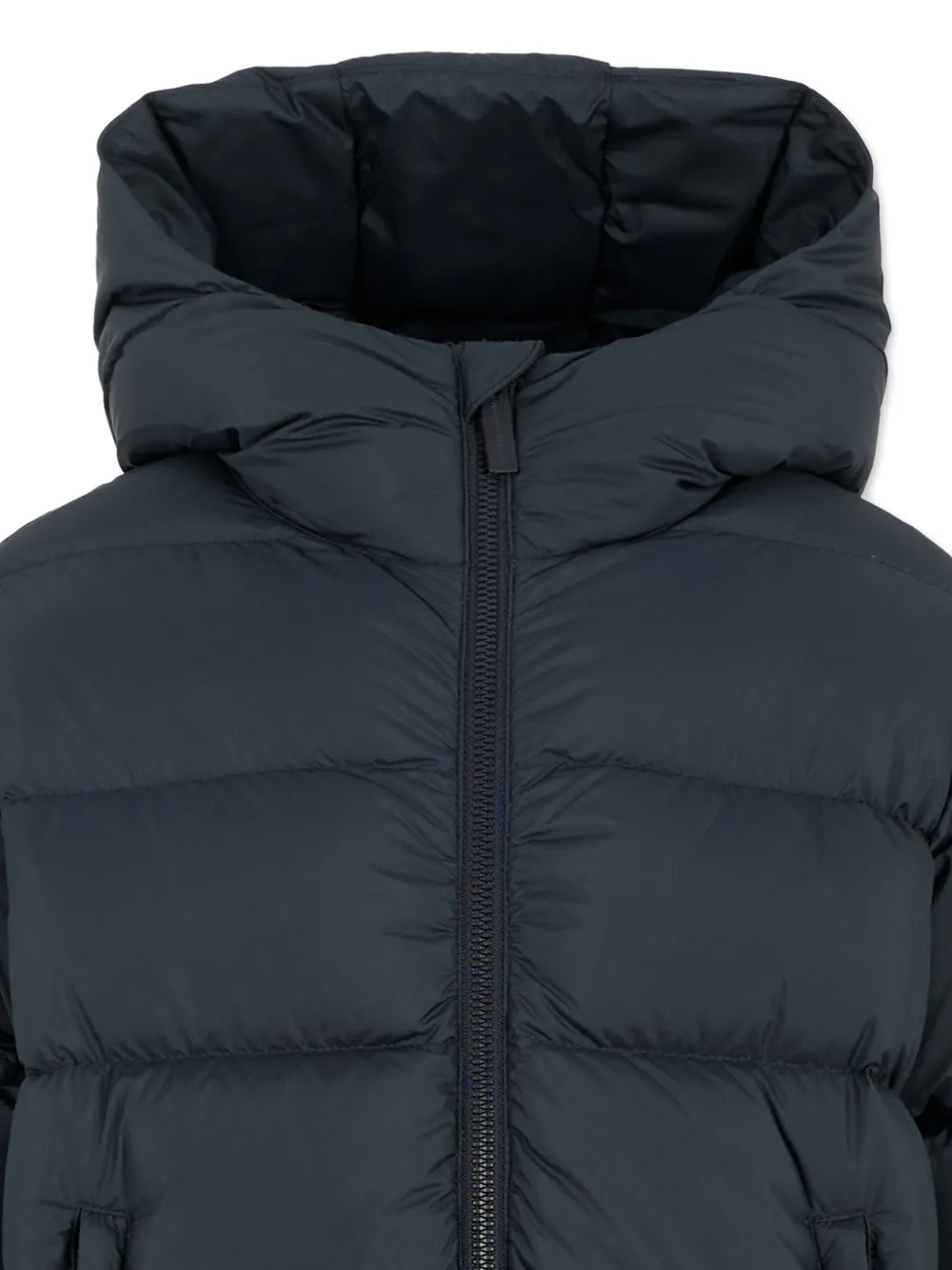 Colmar Blue Down Jacket For Kids With Logo In Blue