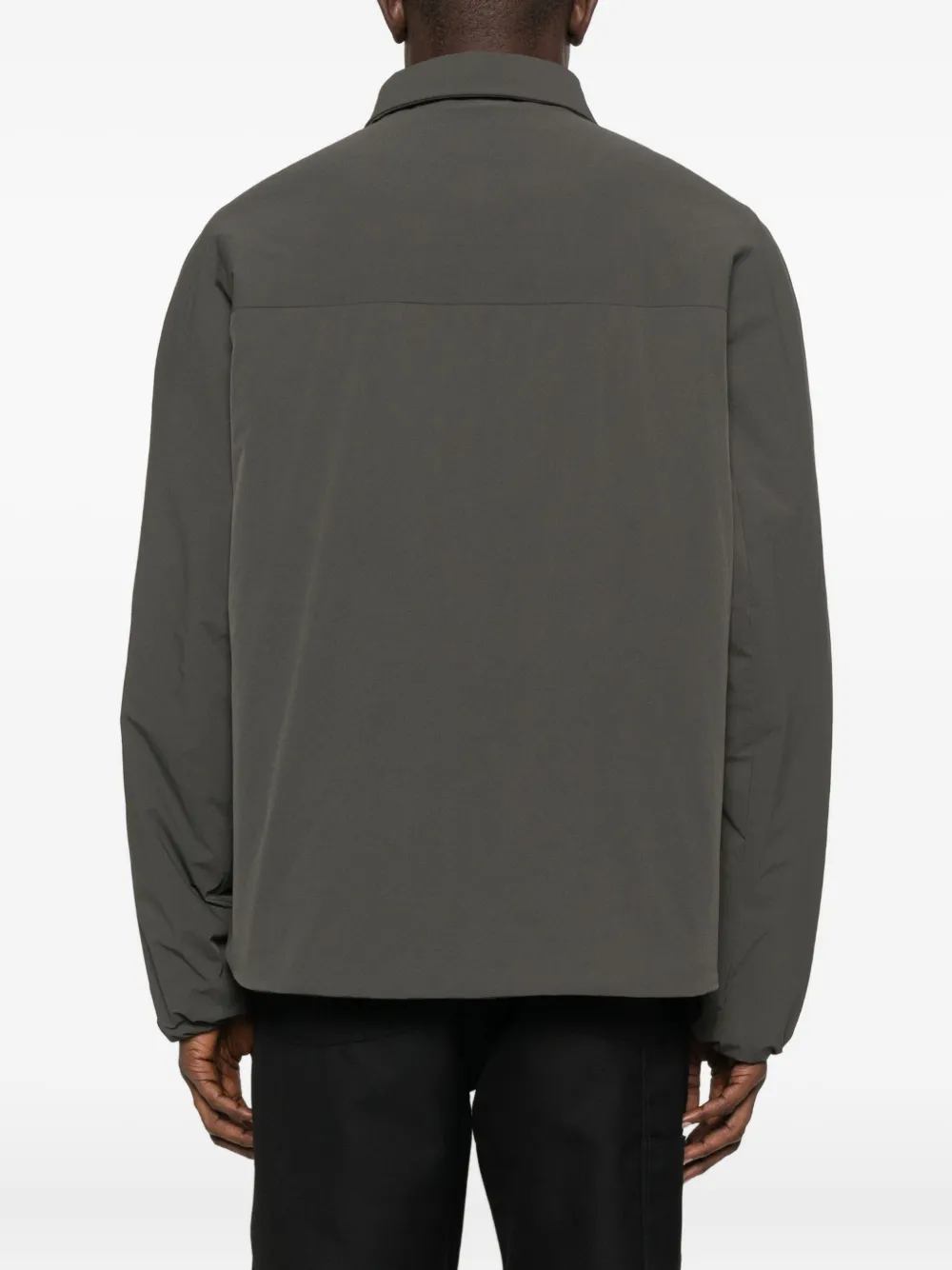 ROA Windjack met zak aan de voorkant Grijs