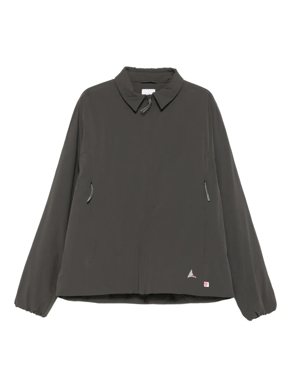 ROA zip-front pocketed windbreaker | Grey | Image 1