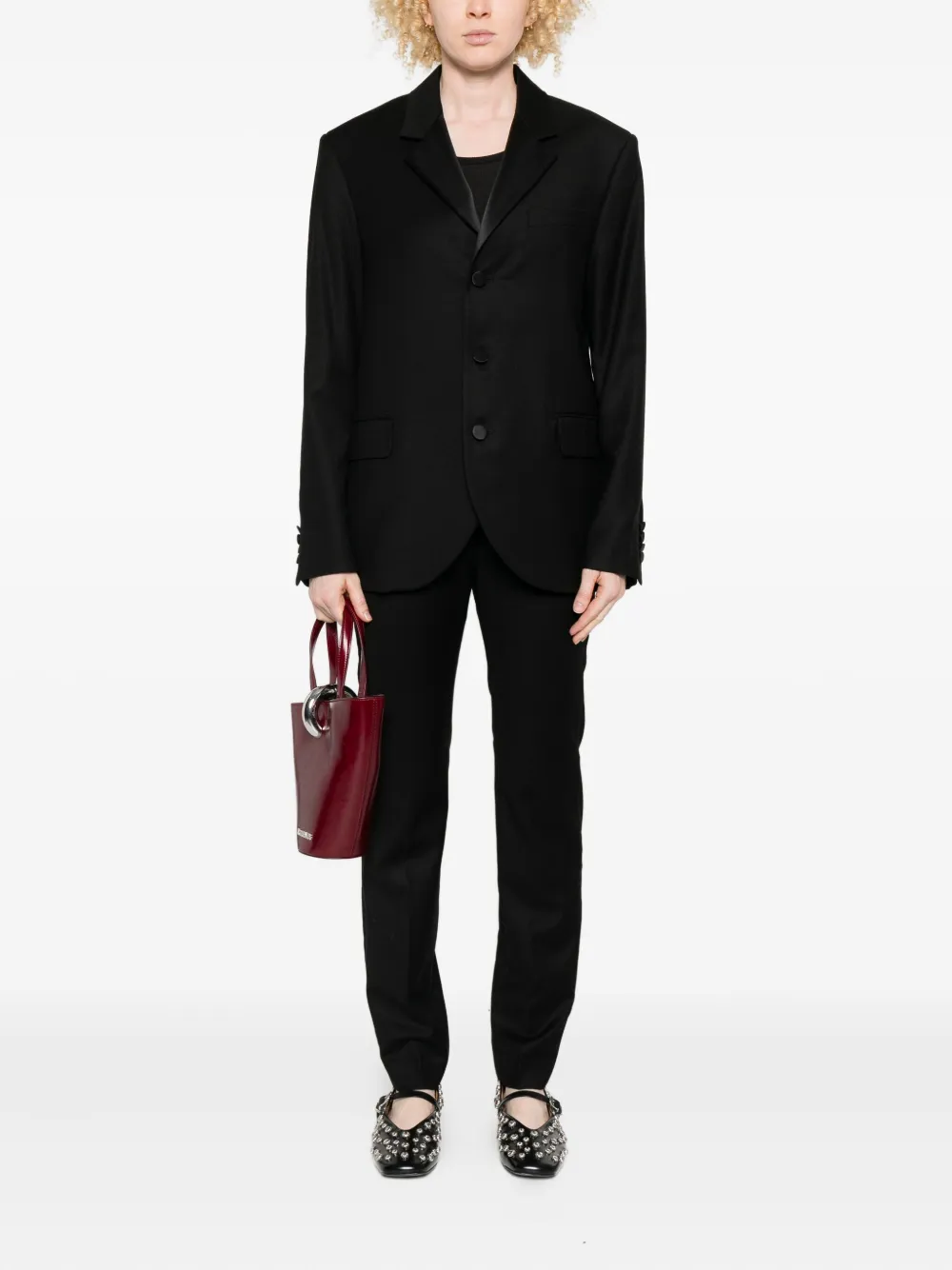 Barena satin-lapel three-button blazer | Blazers | Image 2