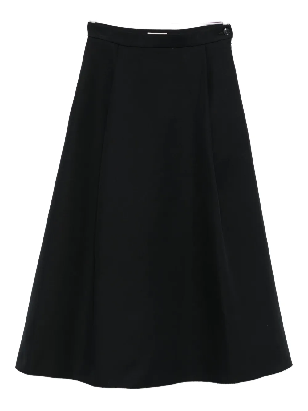 Barena button-detail pleated skirt | Black | Image 1