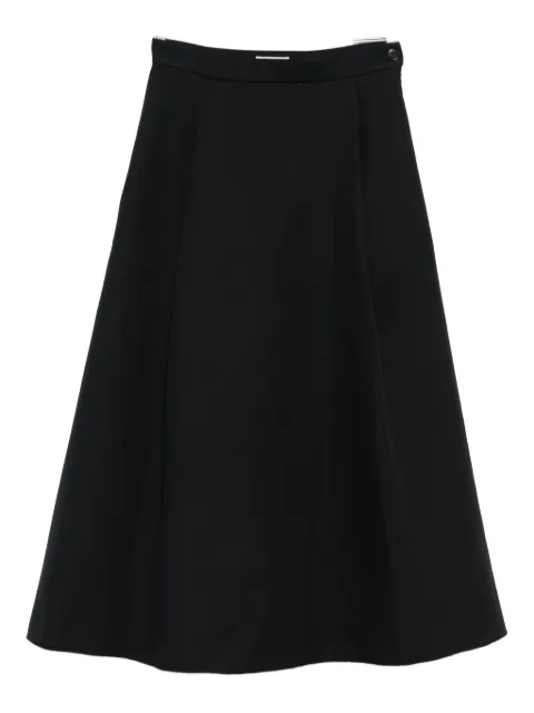 Barena button-detail pleated skirt
