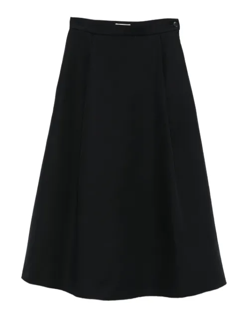 Barena button-detail pleated skirt