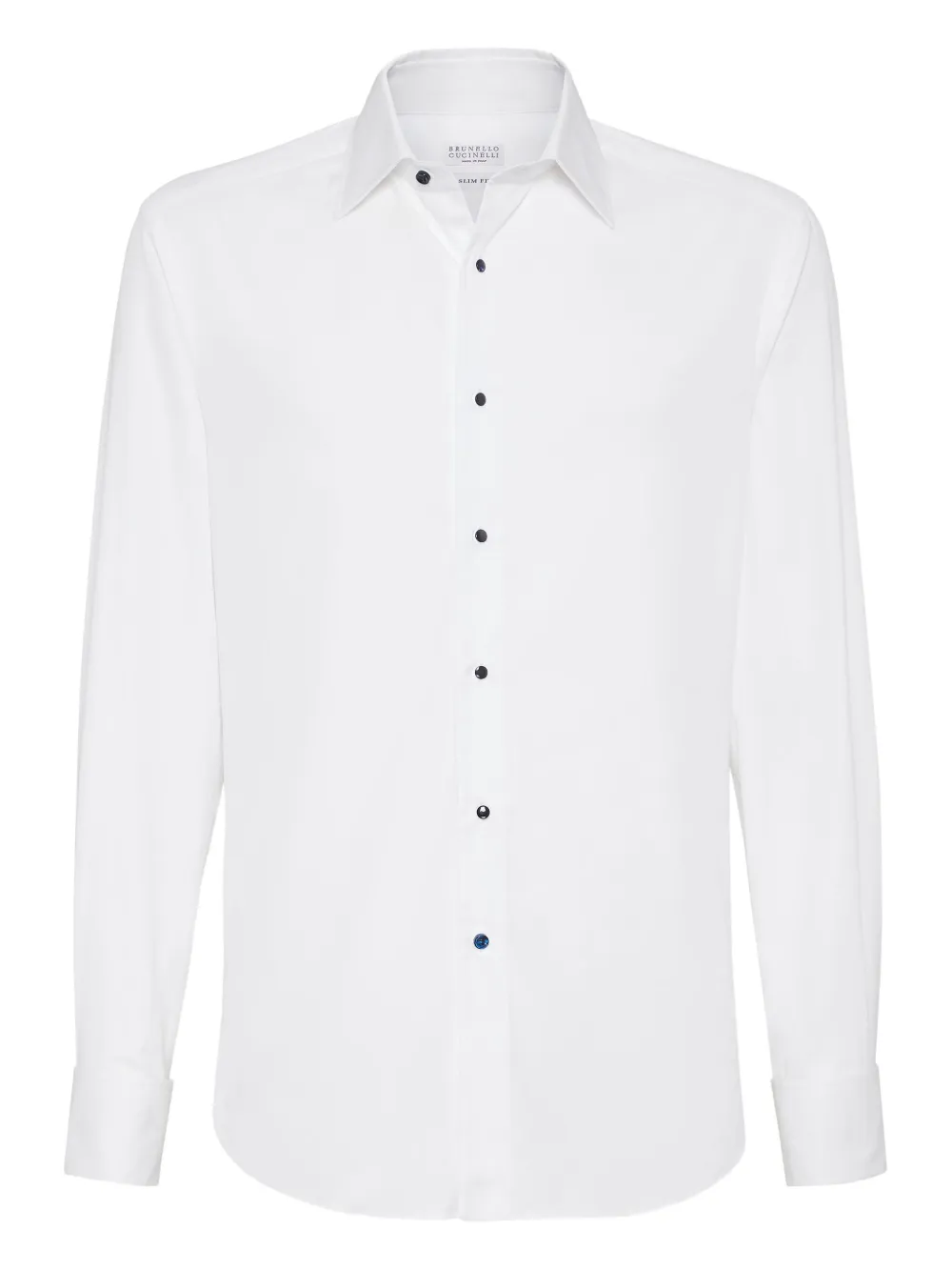 Brunello Cucinelli Cotton Shirt In White