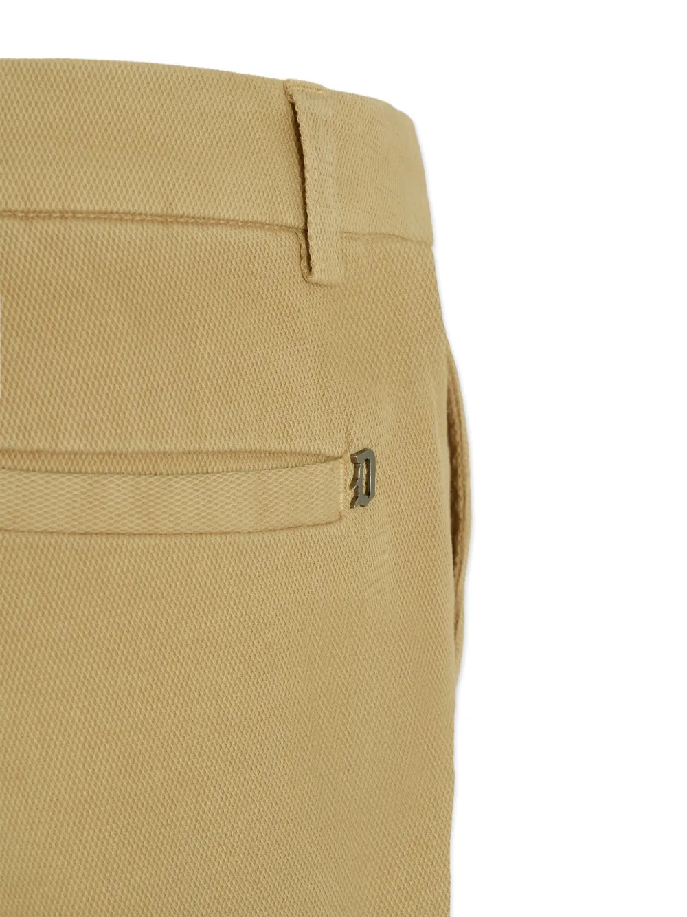 Dondup Buttoned Casual Trousers In Neutral