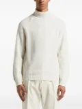 Peserico roll-neck raglan-sleeve sweater - White