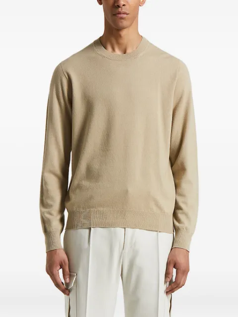 Peserico round-neck virgin-wool sweater
