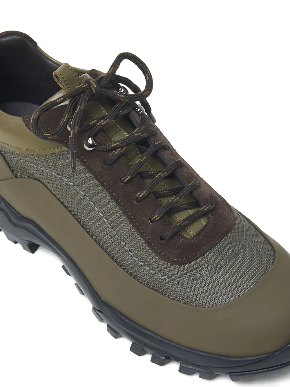 Peserico Leren sneakers Groen