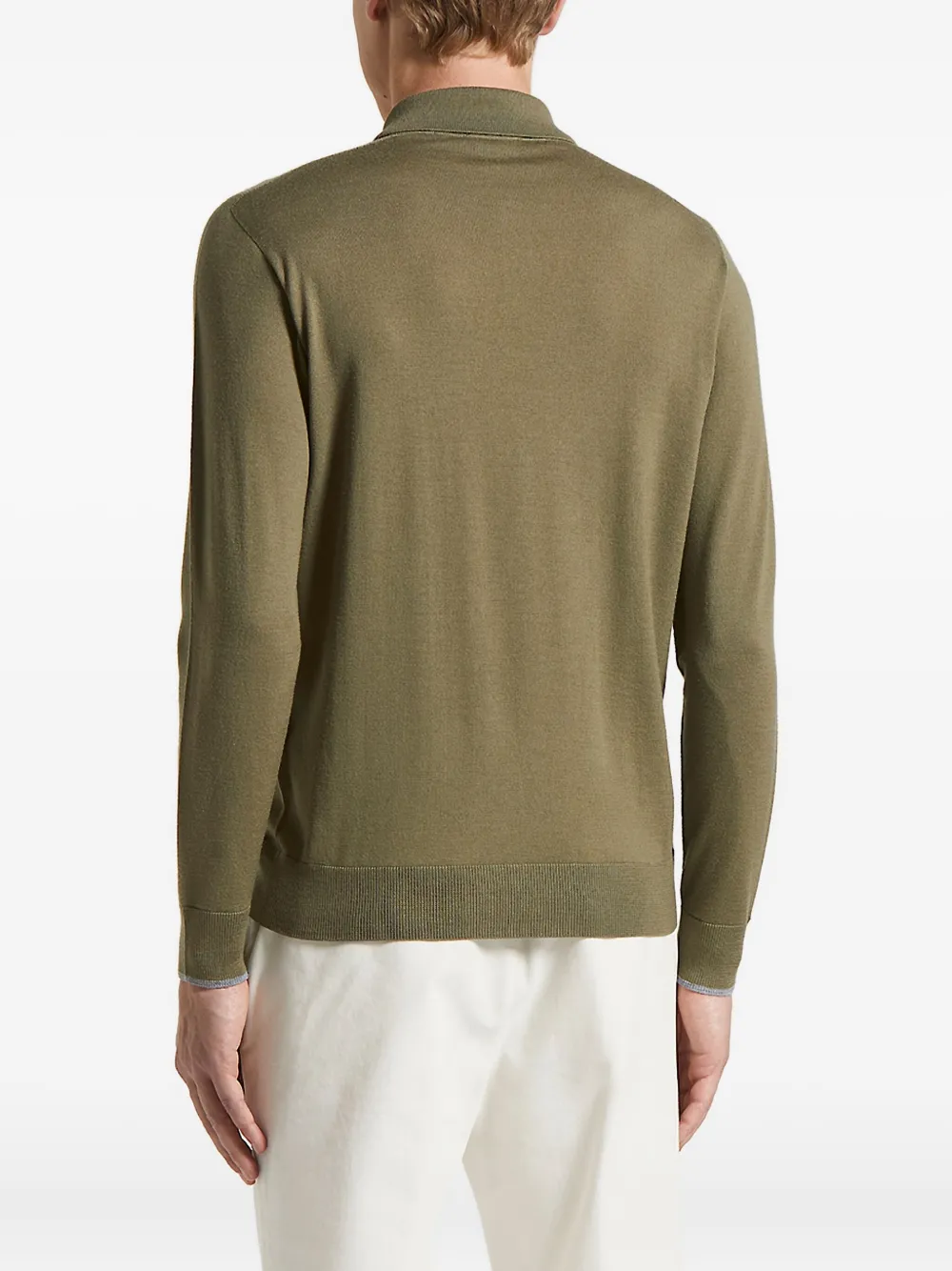 Peserico polo-neck buttoned sweater | Cardigans | Image 2