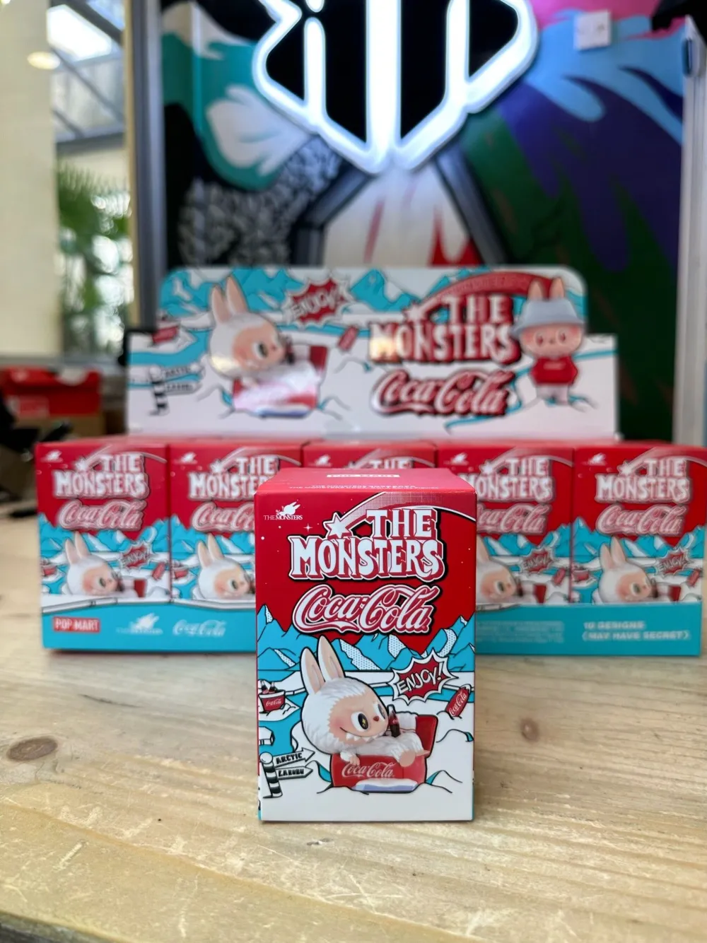 Pop Mart Colecionável Labubu The Monsters Coca-Cola Series
