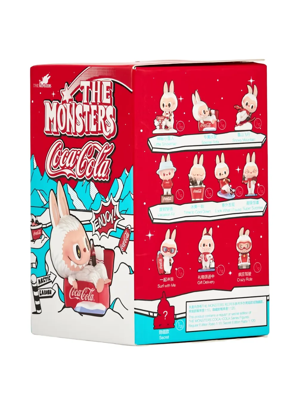 Pop Mart Labubu The Monsters Coca-Cola Series collectible figure | White | Image 1