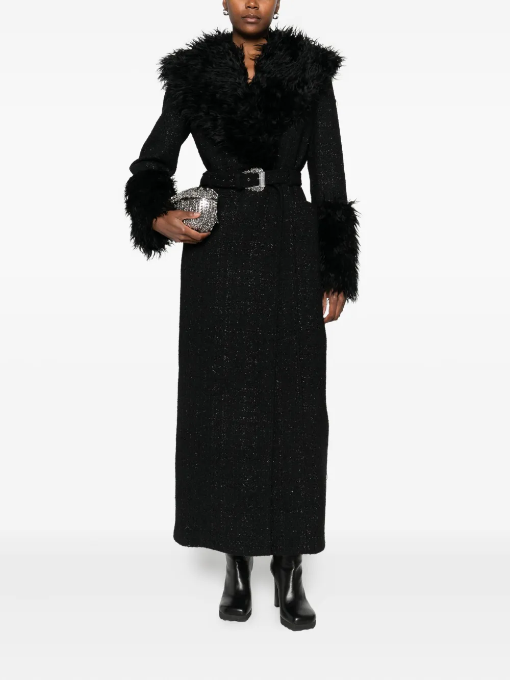 Versace Jeans Couture belted coat | Double Breasted & Peacoats | Image 2