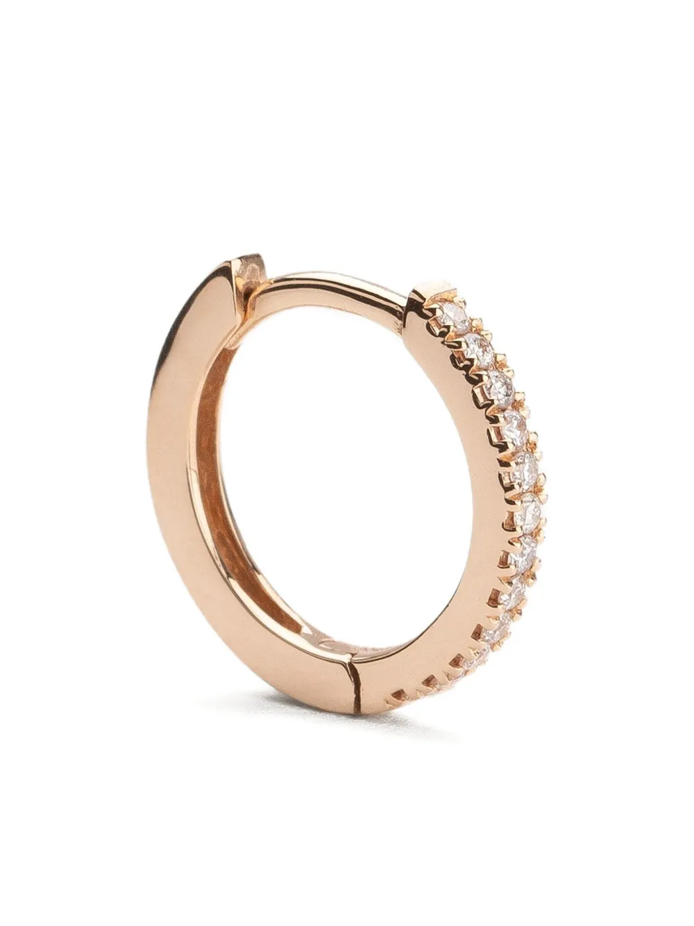 We By Whitebird Large 18k Rose Gold Margot Diamond Earring In Gold