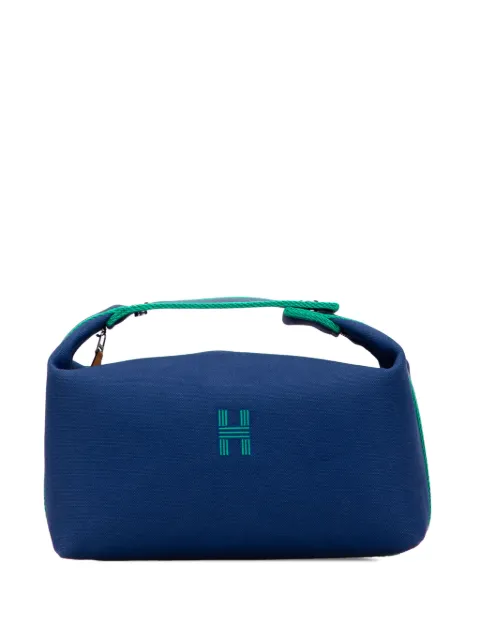 Hermès Pre-Owned bolsa Vanity Bride A Brac grande de lona 2020-2025