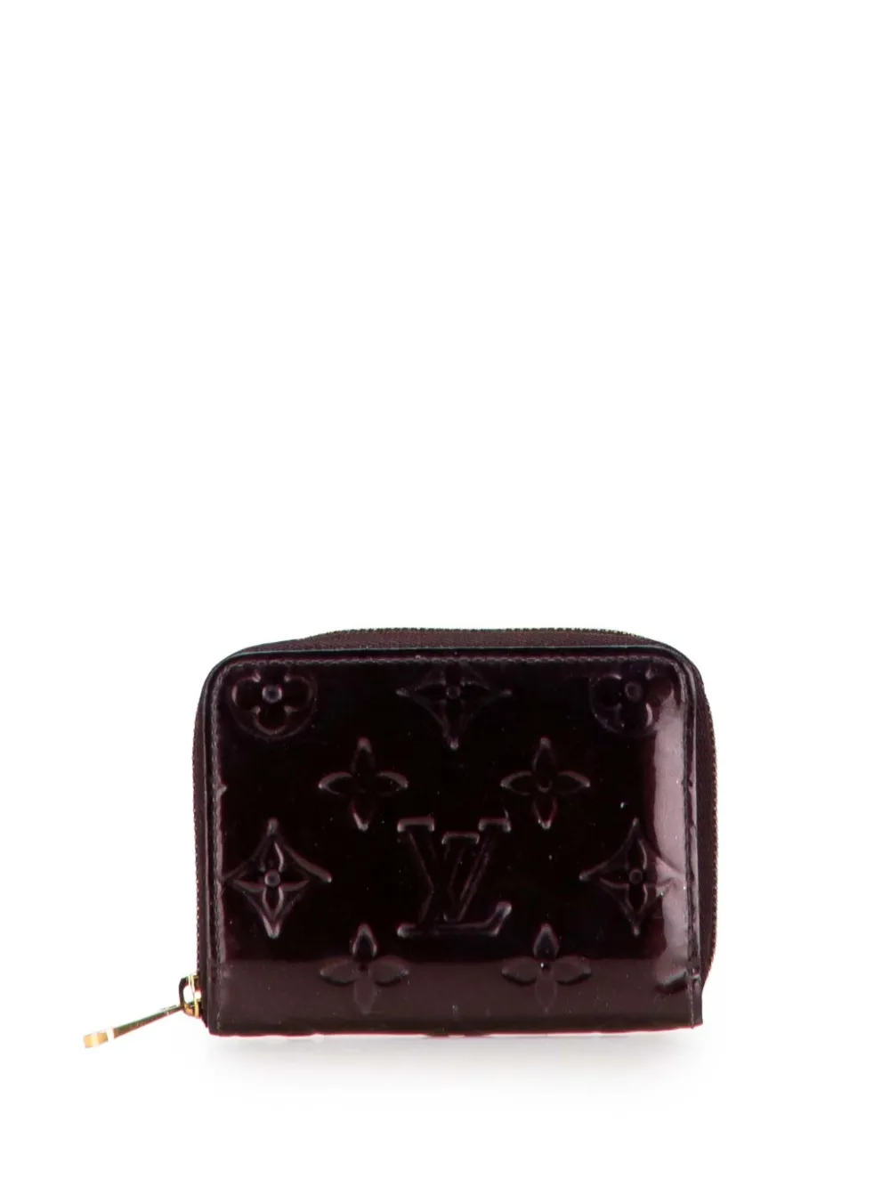 Louis Vuitton Pre-Owned 2011 Monogram Vernis Zippy Purse coin pouch - Louis Vuitton Pre-Owned 2011 Monogram Vernis Zippy Purse coin pouch -