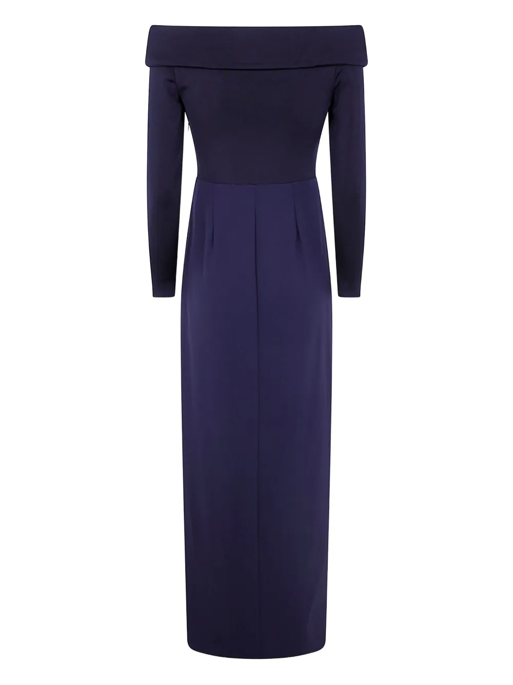 Lauren Ralph Lauren Off-shoulder jurk met geknoopt detail - Blauw