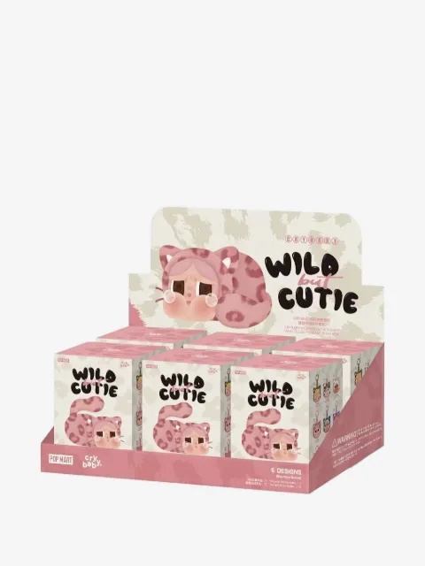 Pop Mart Chaveiro Crybaby Wild but Cutie Series Vinyl Plush
