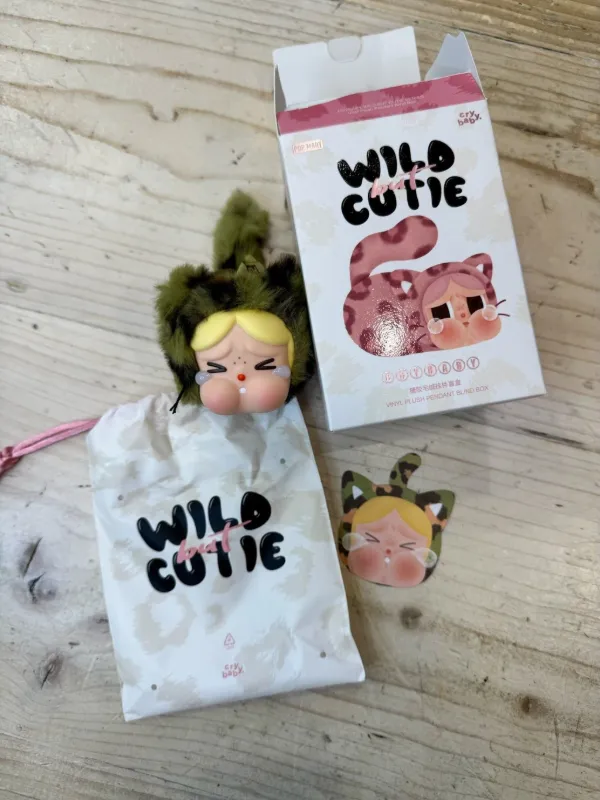 Pop Mart Crybaby Wild But Cutie Series Vinyl Plush