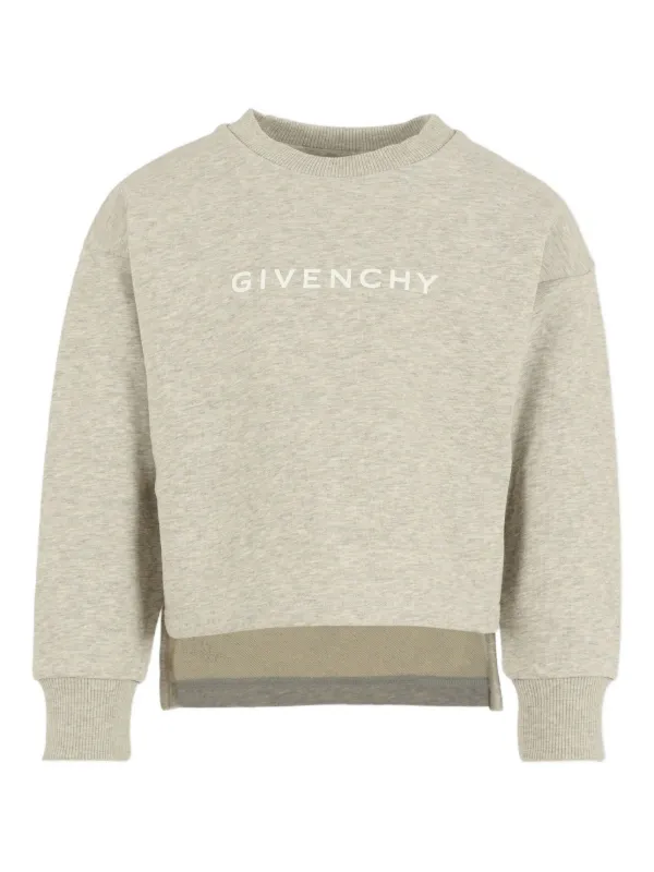 Givenchy Kids ロゴ スウェットシャツ | グレー | FARFETCH JP