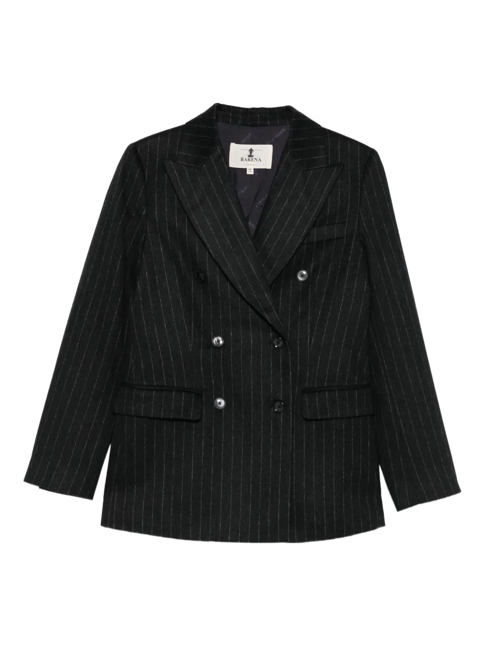 Barena pinstripe double-breasted blazer | Grey | Image 1