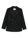 Barena pinstripe double-breasted blazer - Grey