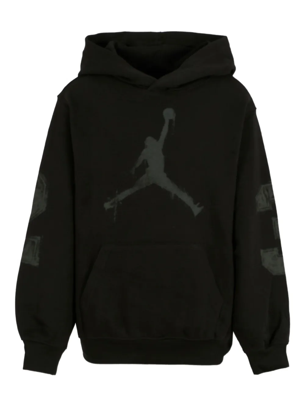 Jordan Kids logo-detail hoodie | negro | Image 1